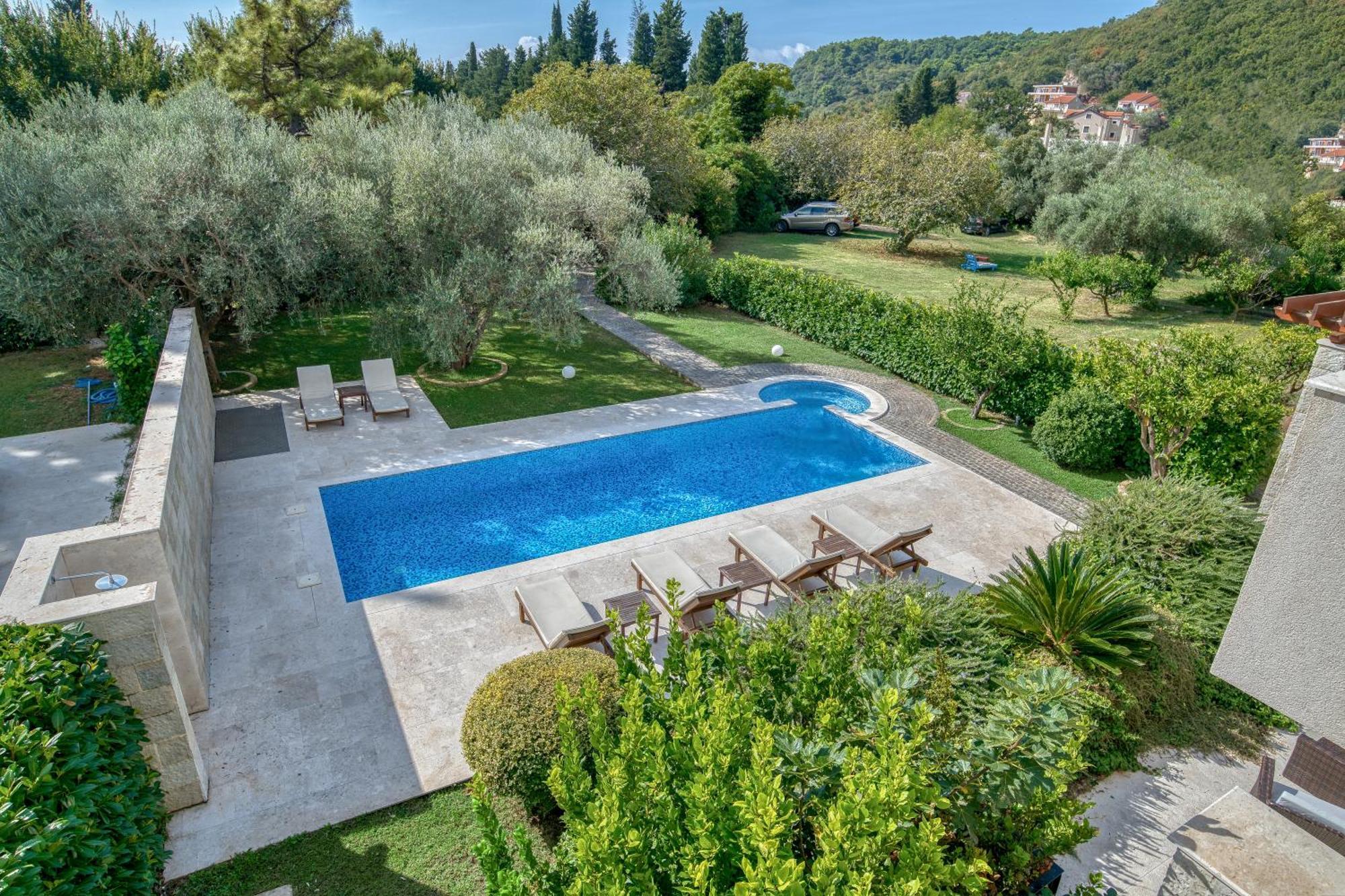 Villa Zen Port Petrovac Buitenkant foto