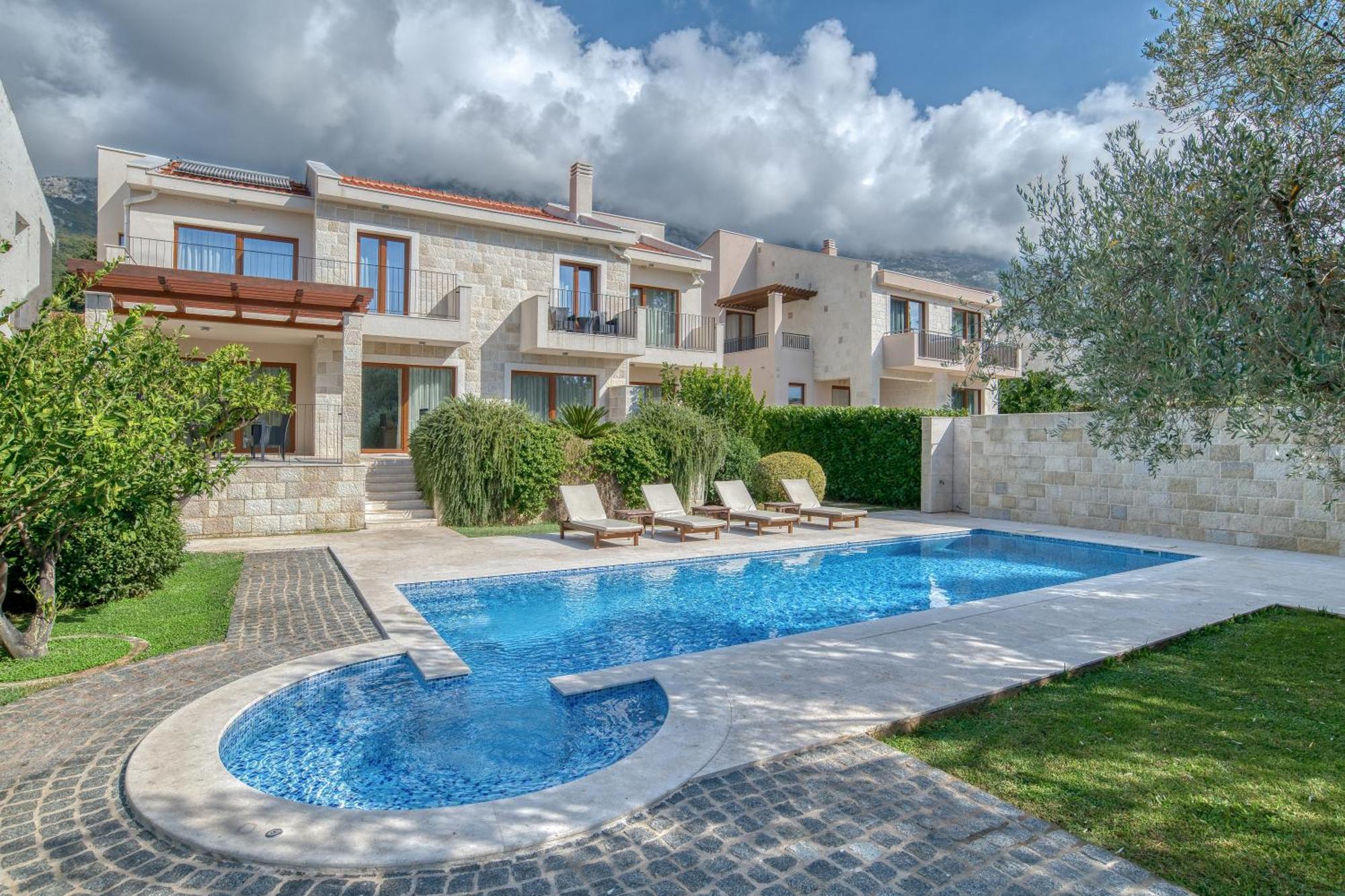 Villa Zen Port Petrovac Buitenkant foto