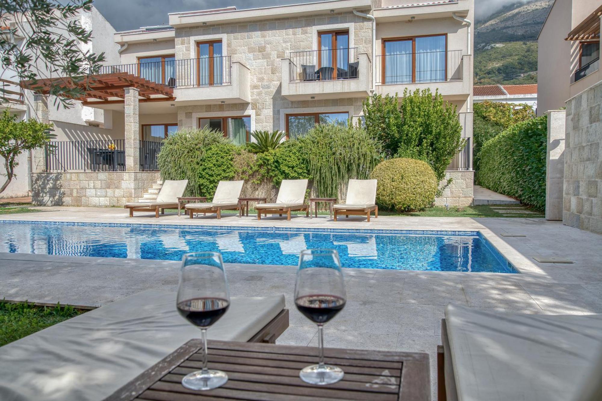 Villa Zen Port Petrovac Buitenkant foto
